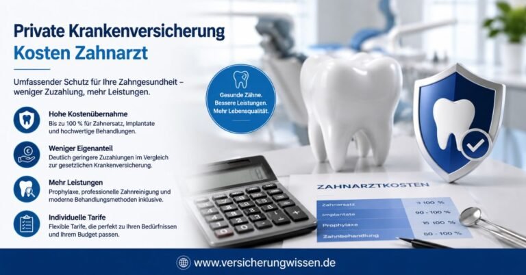 Private Krankenversicherung Kosten Zahnarzt