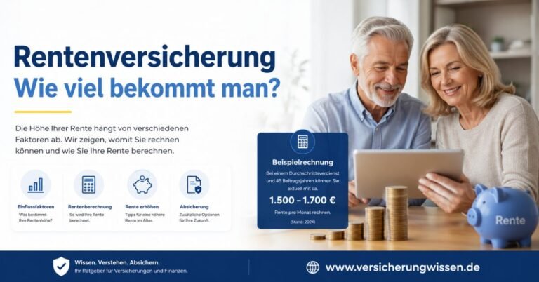 Rentenversicherung Wie viel bekommt man