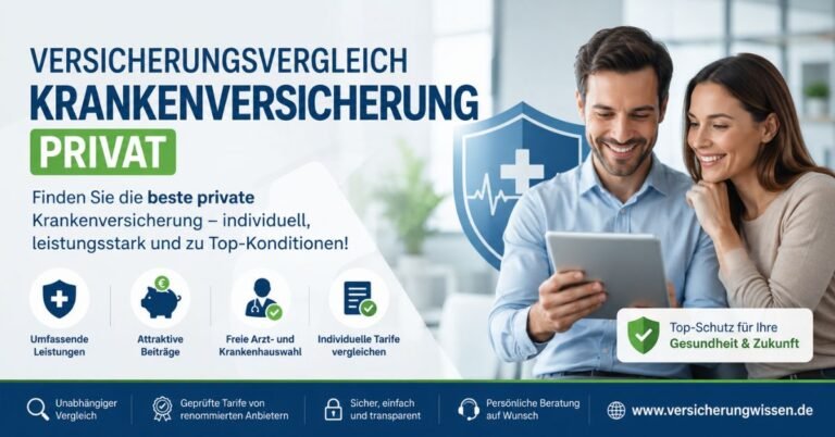 Versicherungsvergleich Krankenversicherung Privat