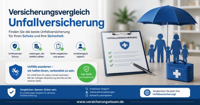 Versicherungsvergleich Unfallversicherung