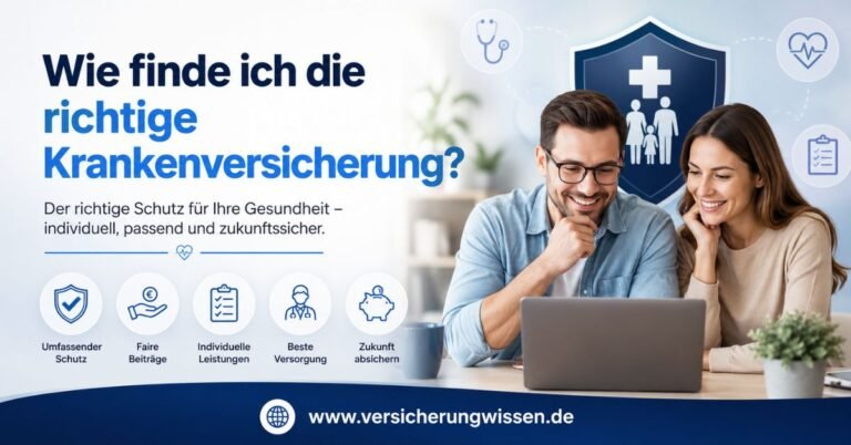 Wie finde ich die richtige Krankenversicherung?
