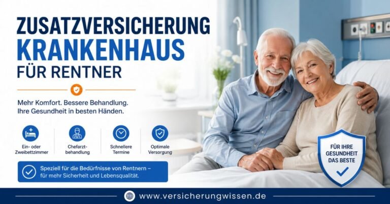 Zusatzversicherung Krankenhaus für Rentner