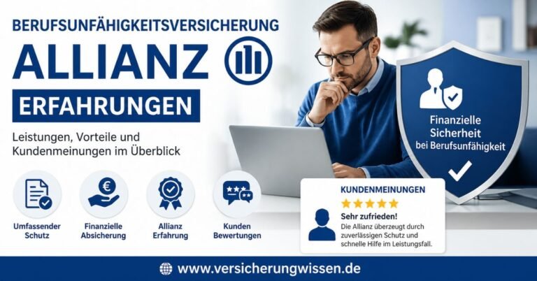 Berufsunfähigkeitsversicherung Allianz Erfahrungen