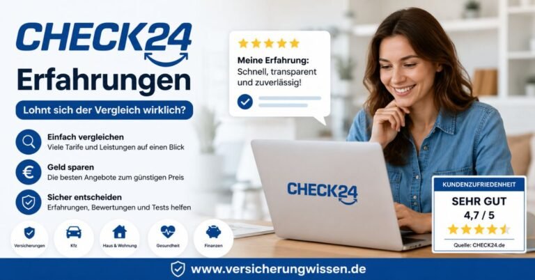 CHECK24 Erfahrungen