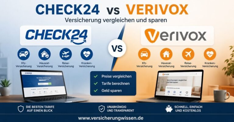 CHECK24 vs Verivox Versicherung