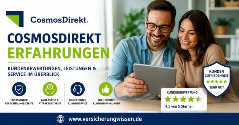 CosmosDirekt Erfahrungen
