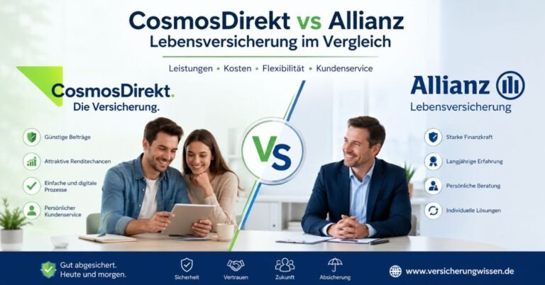 CosmosDirekt vs Allianz Lebensversicherung