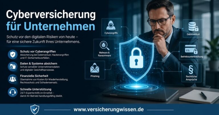Cyberversicherung für Unternehmen