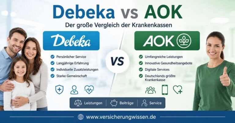 Debeka vs AOK