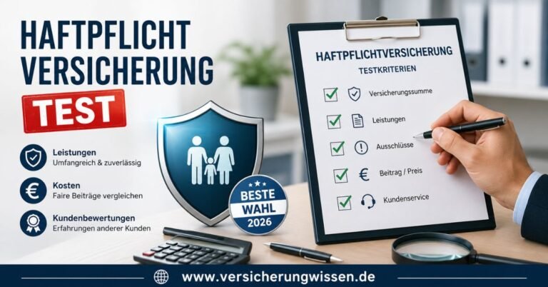 Haftpflichtversicherung Test