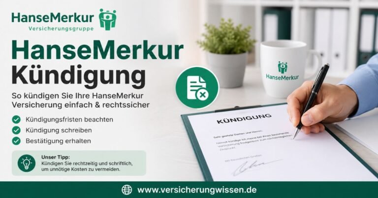 HanseMerkur Kündigung