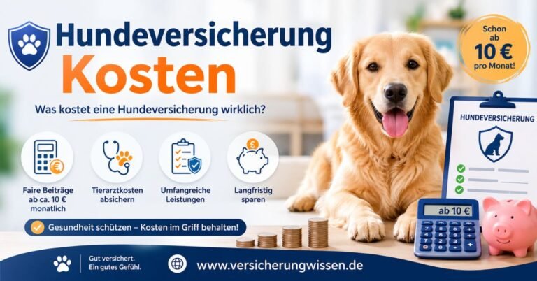 Hundeversicherung Kosten