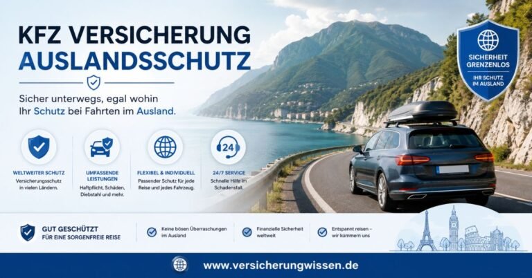 Kfz Versicherung Auslandsschutz