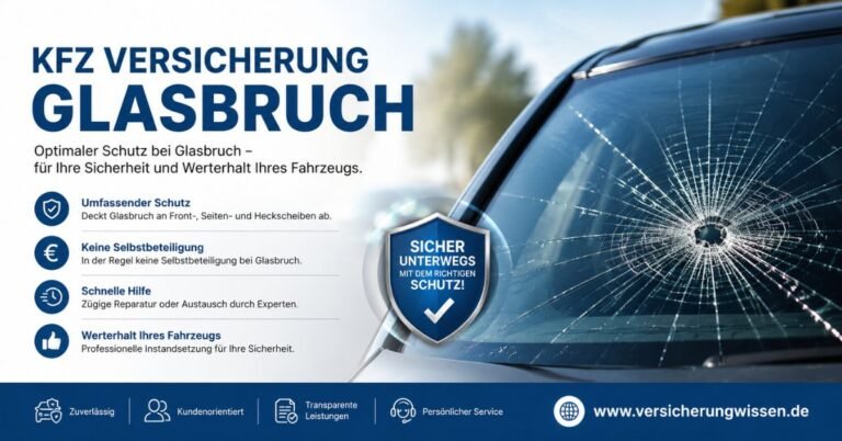 Kfz Versicherung Glasbruch