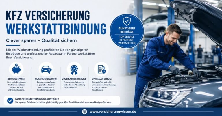 Kfz Versicherung Werkstattbindung