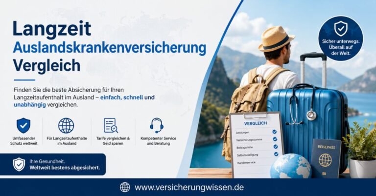 Langzeit Auslandskrankenversicherung Vergleich