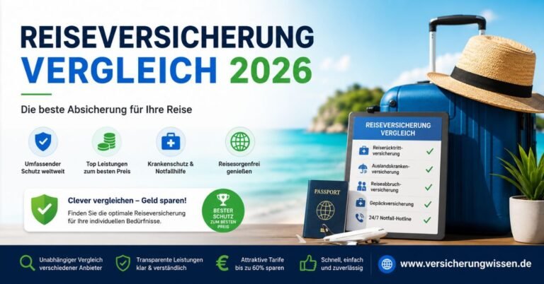 Reiseversicherung Vergleich 2026