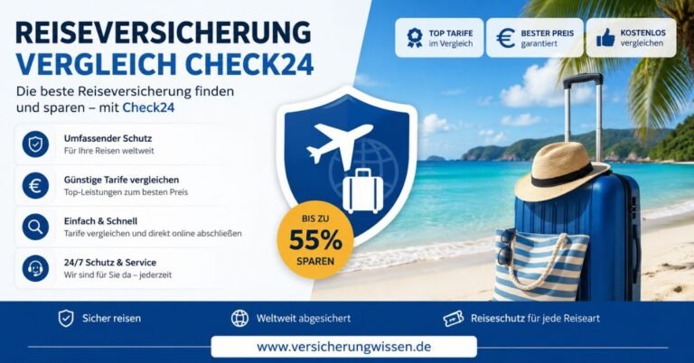 Reiseversicherung Vergleich CHECK24