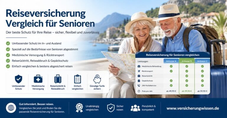 Reiseversicherung Vergleich Senioren