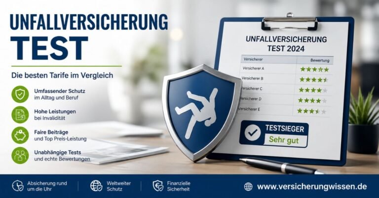 Unfallversicherung Test