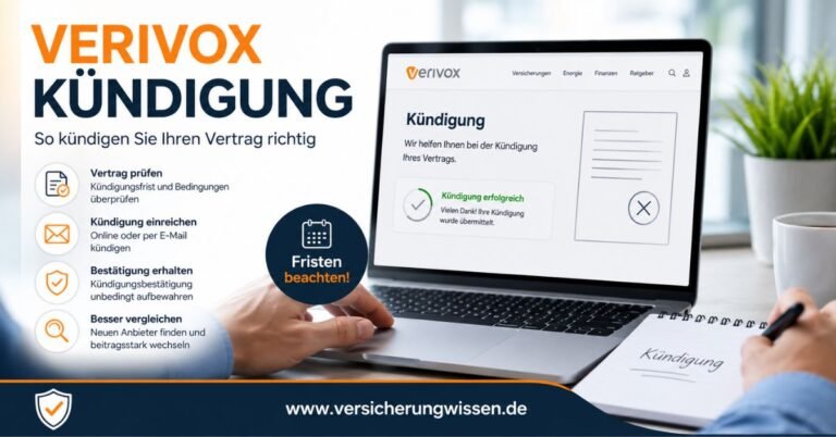 Verivox Kündigung