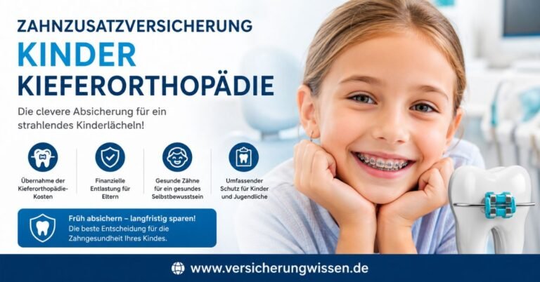 Zahnzusatzversicherung Kinder Kieferorthopädie