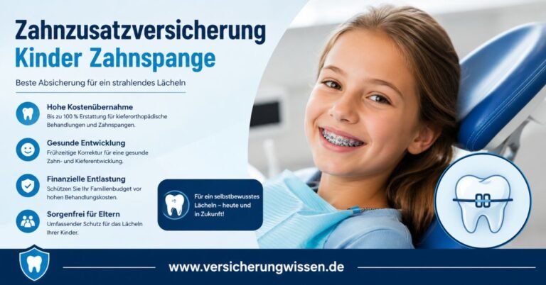 Zahnzusatzversicherung Kinder Zahnspange