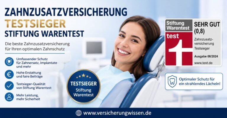 Zahnzusatzversicherung Testsieger Stiftung Warentest