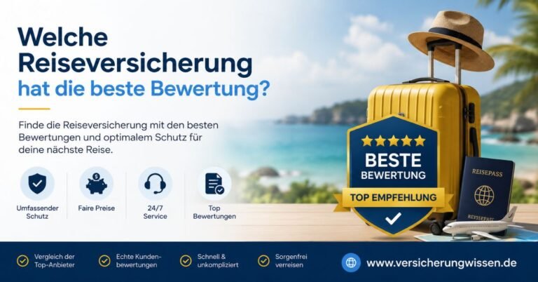 welche reiseversicherung hat die beste bewertung?