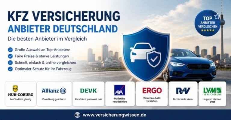 KFZ Versicherung Anbieter Deutschland