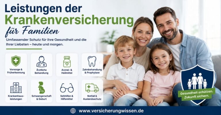 Leistungen der Krankenversicherung für Familien
